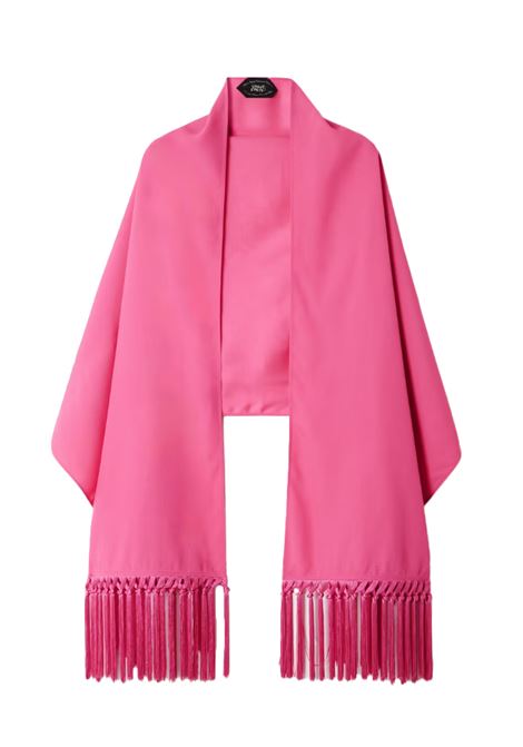 Stola con frange babe in rosa Taller Marmo - donna TALLER MARMO | TMSS2577305